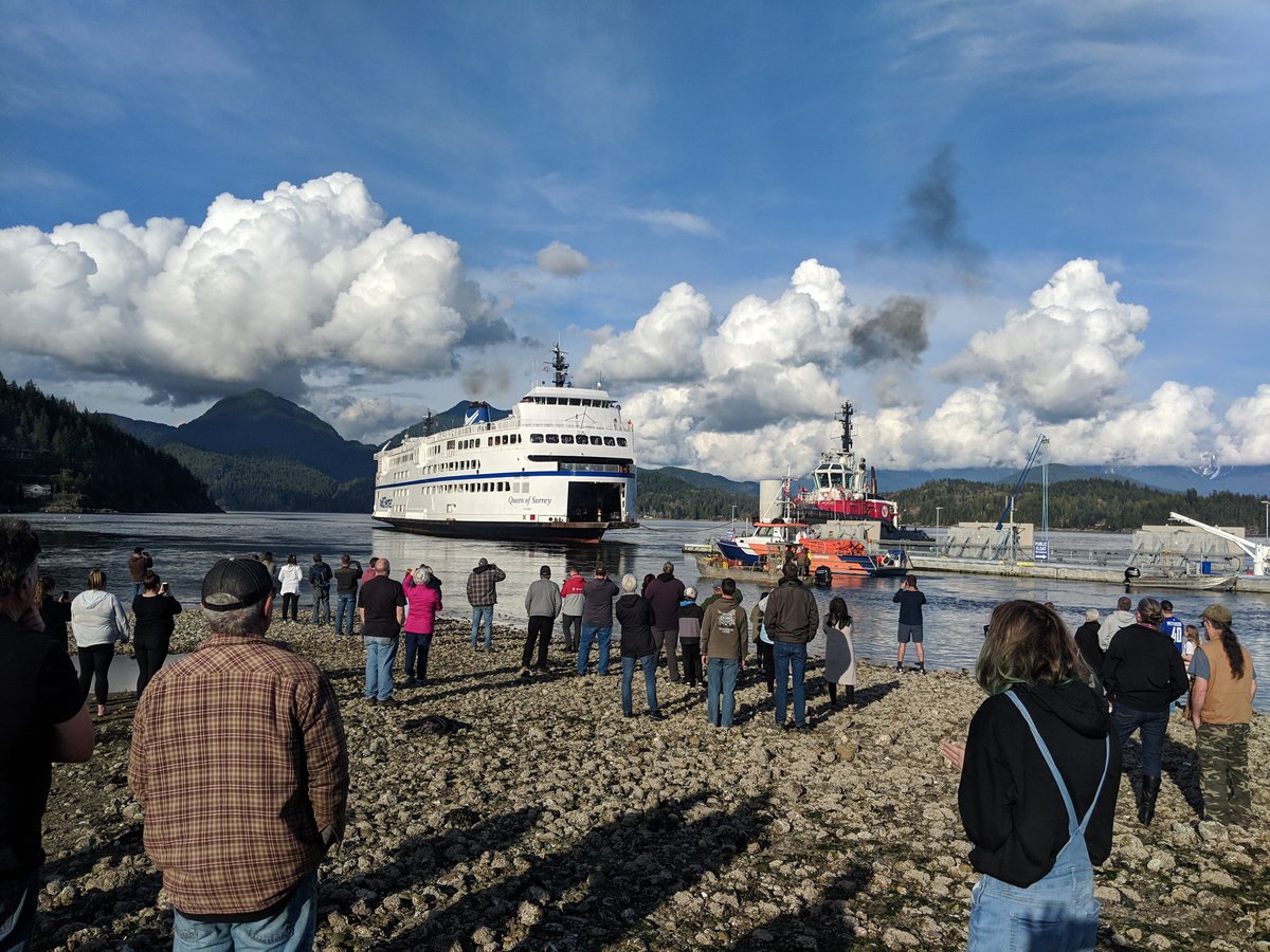 And it's been freed! #bcferries