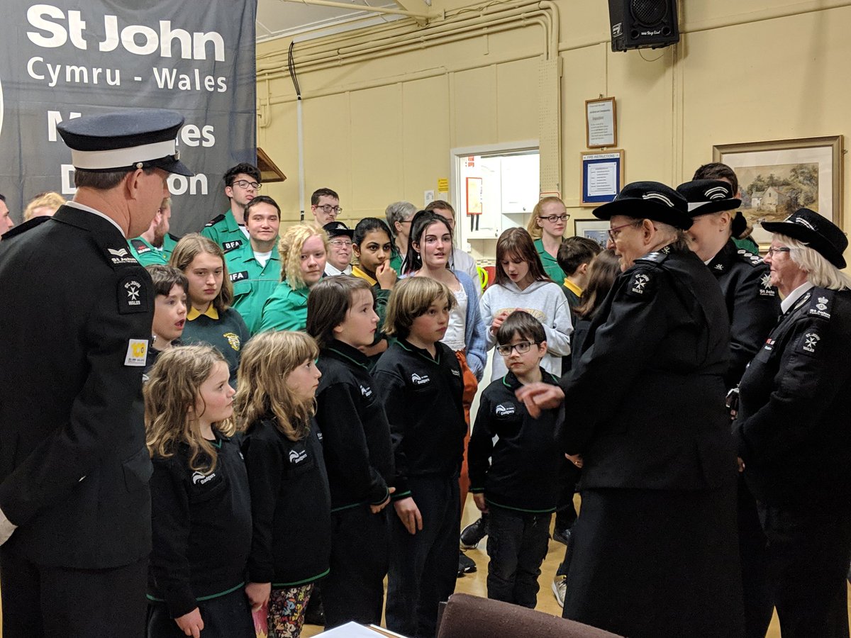 SJACGower's tweet photo. Absolutely thrilled to welcome the @SJCWestGlam County Team to our Annual Divisional Inspection combined with the 1st ever Inspection for @stjohnwgcru. Congratulations to all the youth members who received awards inc. a fantastic #GrandPrior award #TeamMumbles #CRU #GowerDistrict https://t.co/QznykKRjL2