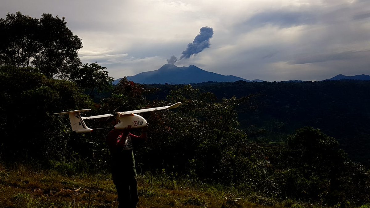 Drone_gis's tweet image. 1700 has surveyed with @Event38 E384 near Reventador Volcano. @MasterGIS_Droni