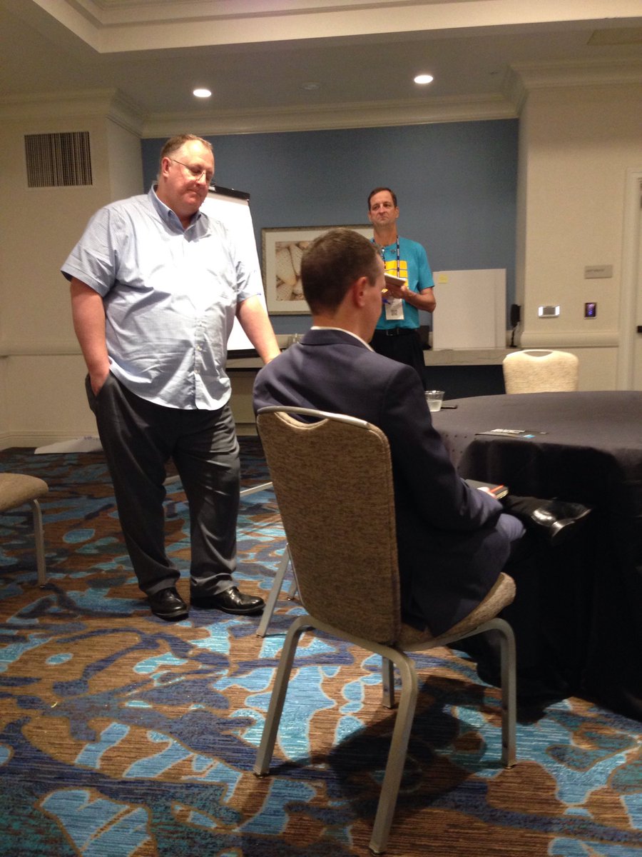 dianegrefer's tweet photo. IBM's GDPR expert leading a Roundtable at the AIIM Conference #AIIM19 https://t.co/rIoMaIyYx8