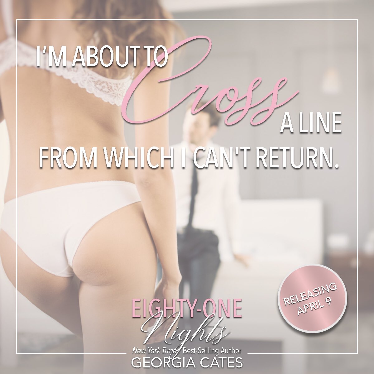 Moms_Book_Xscap's tweet photo. ✨✨✨TEASER REVEAL✨✨✨

EIGHTY-ONE NIGHTS by @GeorgiaCates releases April 9th.

For full details go to
https://t.co/uPfFALzngn

#TeaserReveal hosted by @CandiKanePR

#GeorgiaCates #EightyOneNights #TBR #ComingSoon https://t.co/NYzmG0JJk6