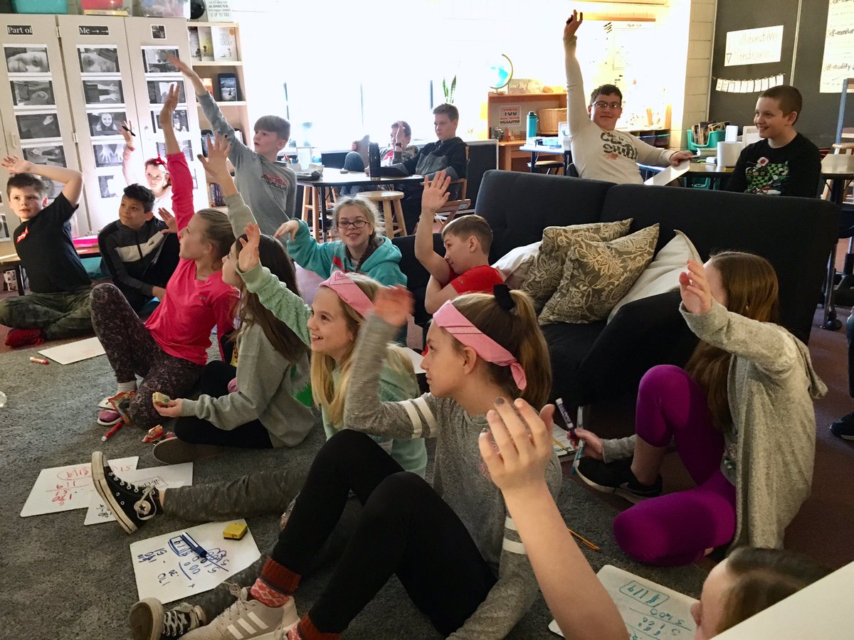 ejohnson_88's tweet photo. Ss Teaching Ss. 🙌🏼 When the real-world story problems become REAL to students. I stepped away and they stepped up. https://t.co/mUVoxzXkgF