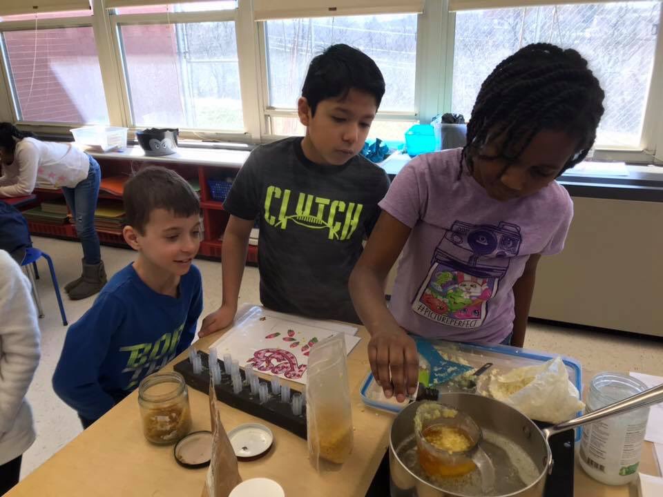 evergreenrocks's tweet photo. Today, @growpittsburgh helped our students make lip balm with all natural ingredients. Thanks @Eco_Mamma #GatorsCreate https://t.co/RHDCW34rKt