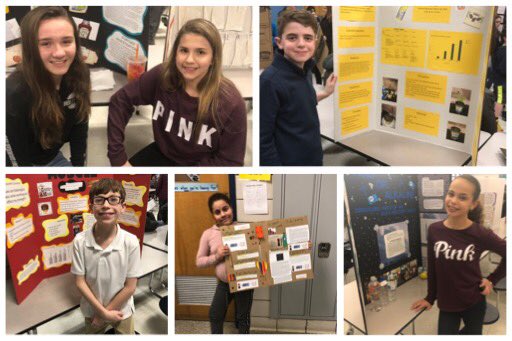 lcsdlcbms's tweet photo. Very proud of our 6th graders who worked hard and presented their projects during the annual Science Showcase.  Great job! #lcbms #STEAM #copperbeechpride https://t.co/la41fL7tHk