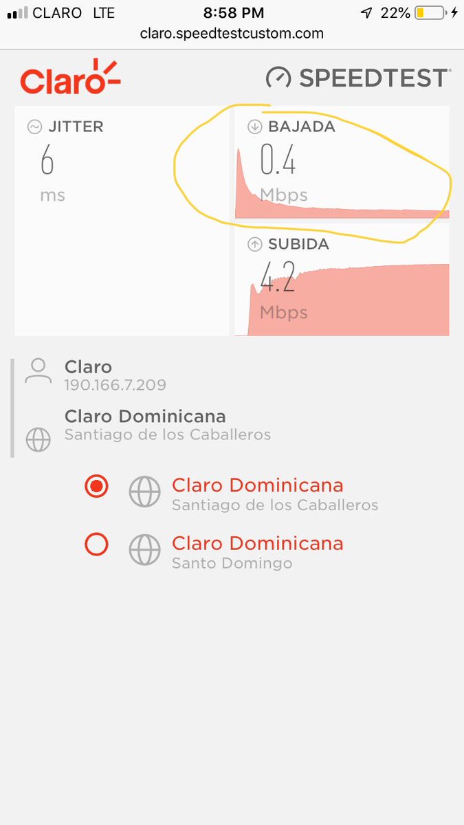 eddyc___'s tweet image. Más de 2 semanas con internet tortuga de  @ClaroRD sin importar la zona, reportas la lentitud y dicen que todo está bien 🤬