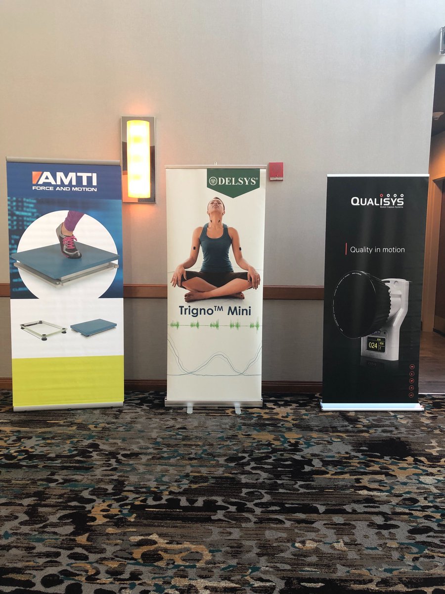 delsysinc's tweet photo. Be sure to visit the Delsys / @qualisysab / @AMTI_MultiAxis motion lab demonstration this week at @gcmas! We will also be hosting a catered user group meeting tomorrow night starting at 6:30pm. We look forward to seeing you there! #GCMAS #Delsys #MotionLab #Gait #EMG https://t.co/CEgCERS6y9