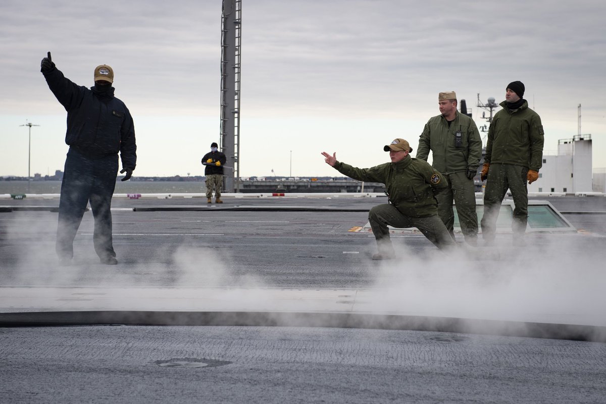TheCVN69's tweet photo. #MightyIke completed a successful #FastCruise on March 25. A #FastCruise allows the crew to assess its mission readiness through a series of drills and emergency scenarios they may encounter while at sea. Next step is #SeaTrials, which will test the crewโs mettle while underway. https://t.co/MXM4Wvd1Mj