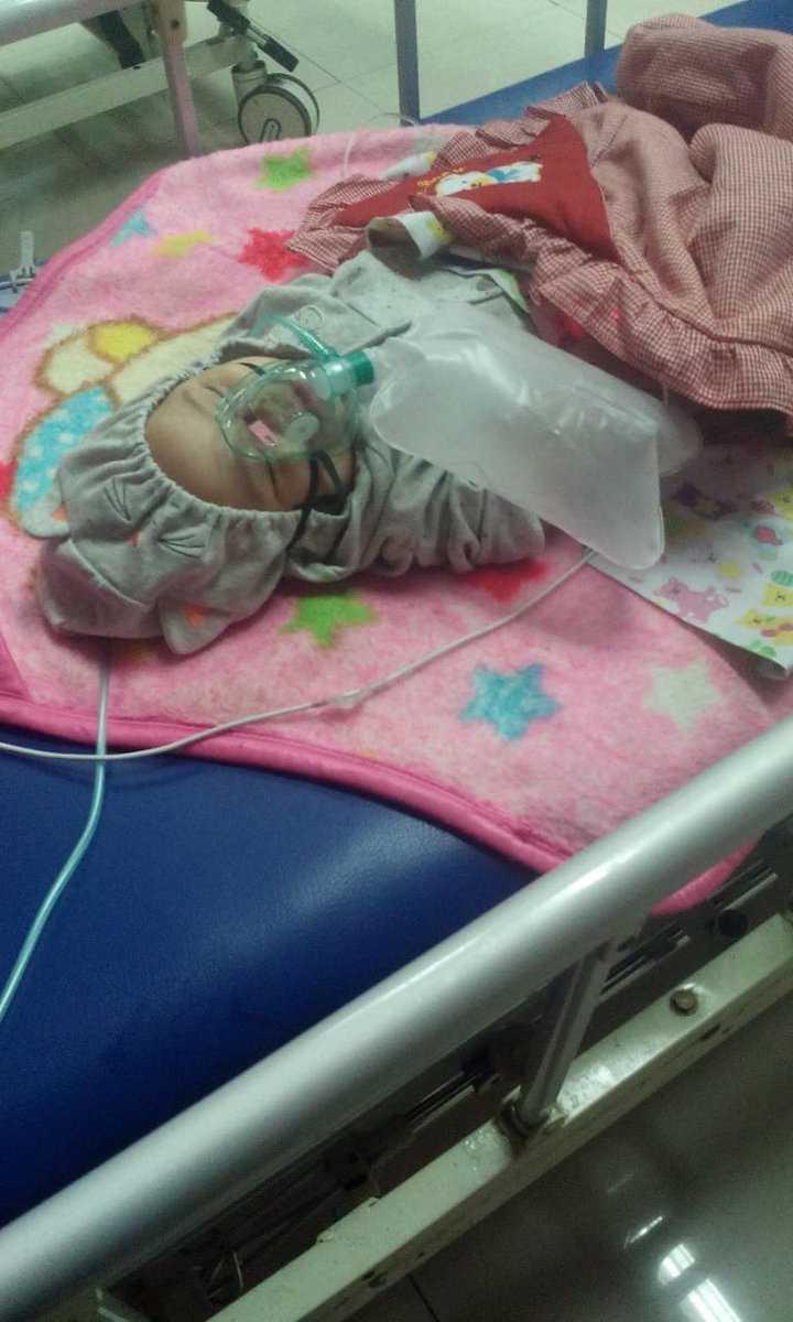 Saat ini shafa sedang dirawat di RS Fatmawati