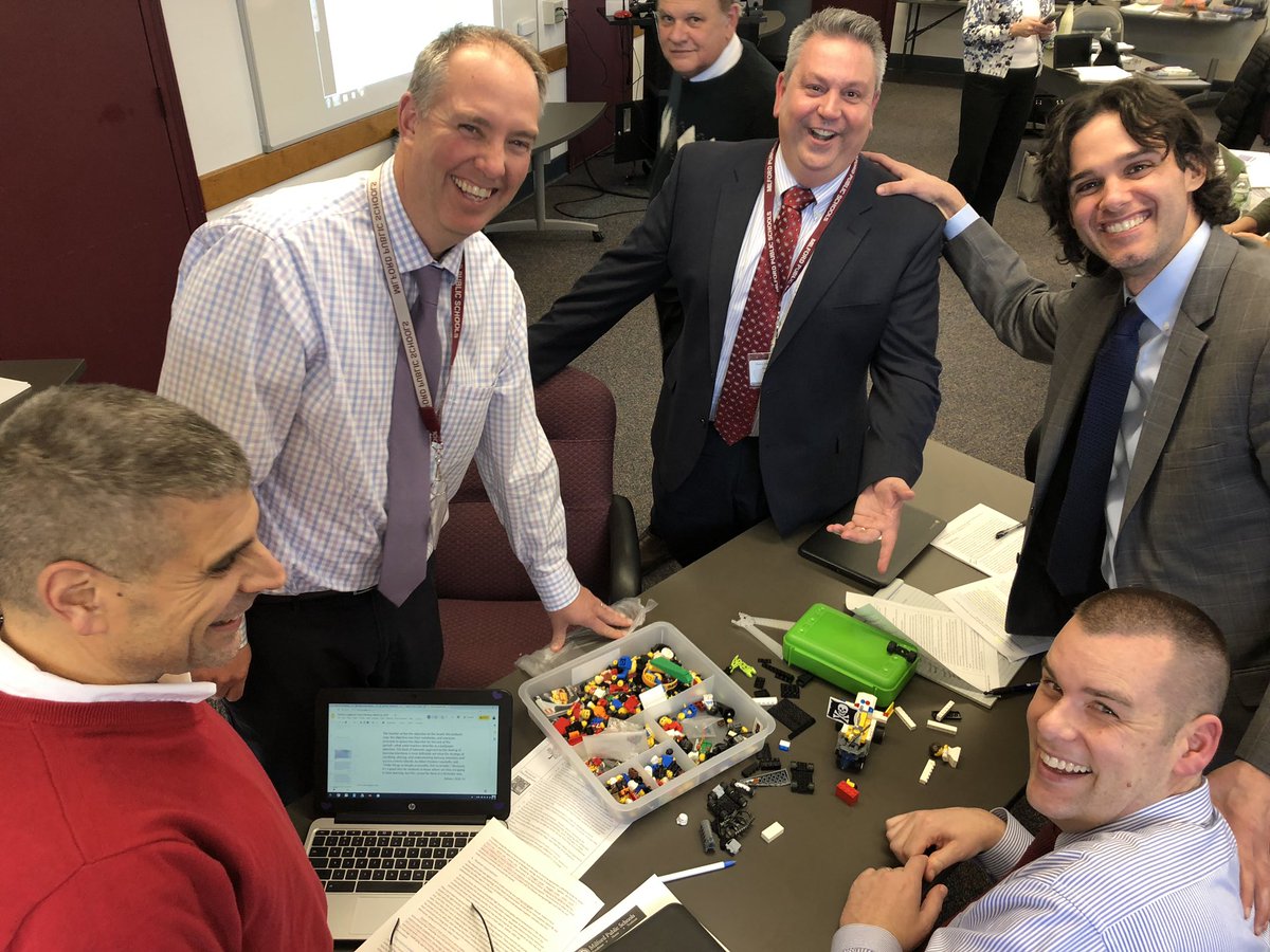 MilfordSuper's tweet image. Learning intentions &amp;amp; success criteria through “build a toy” with administrators @isobeltx @mpsdrfedigan #MPSdreamteam #highqualityinstruction