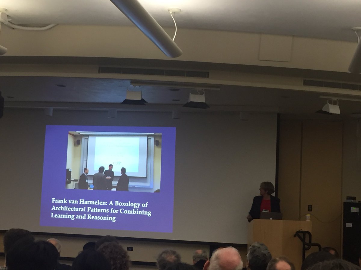 EmanueleLaurenz's tweet photo. Fantastic speech about the Symposium #AAAIMAKE held by Prof. Dr. @AuronaGerber https://t.co/V5MGN3NoVR