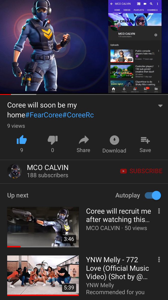 calvin_mco's tweet photo. New #CoreeRc video is goatedπ€π½ https://t.co/2sdTwfDZeg