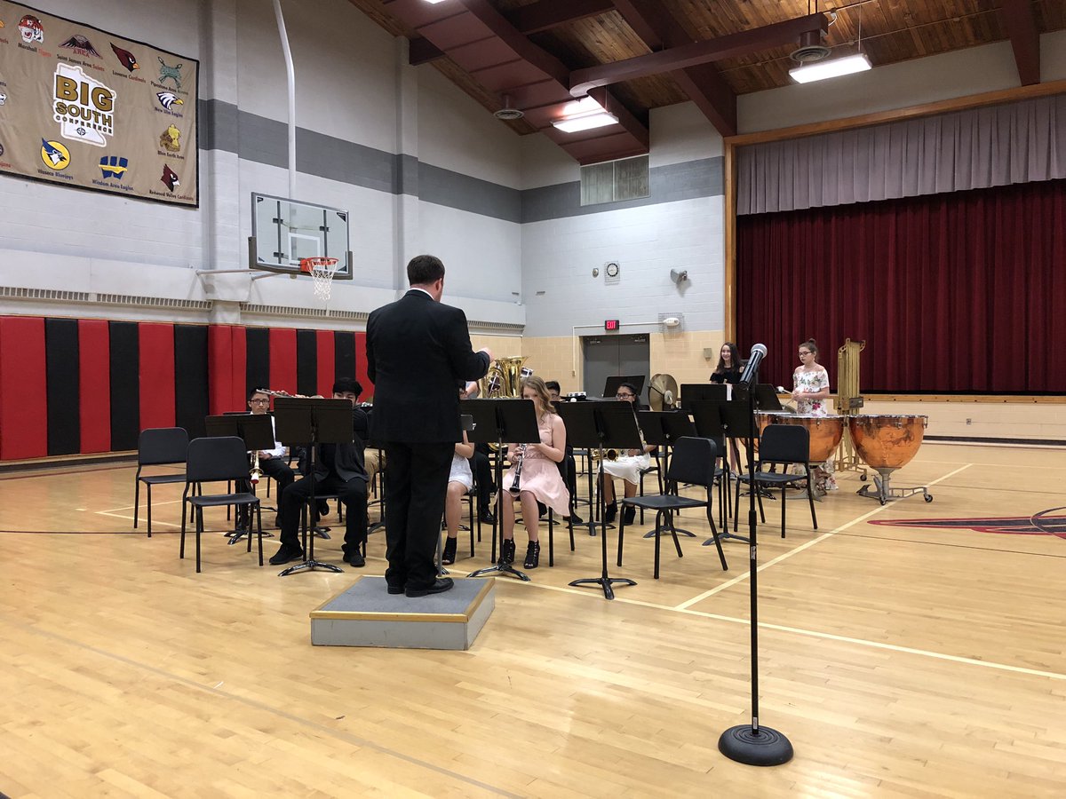 Another concert in the books!  Great job bands!