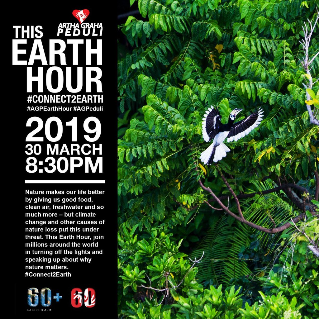 Desrida6's tweet photo. #agpearthHour
#connect2earth
#earthhour2019
#earthhour
#agpeduli 
#changeclimatechange https://t.co/AUdnevTA8O