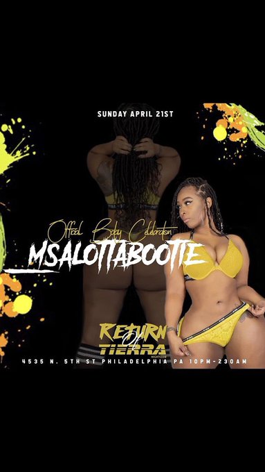 🚨Sunday April 21st🚨 🔥🔥🔥 &ldquo;The Return of Tierra&rsquo;s&rdquo; 🔥🔥🔥 @tierranightclubphilly 4535 N. 5th Street from 10pm-2:30am
