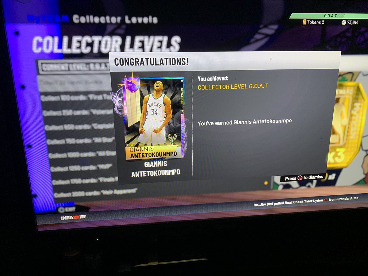 rjn06's tweet photo. The grind is real!!GO Giannis! @NBA2K_MyTEAM @Big_C_Richy23 @ItsShake4ndbake @B_Street_Bully @HenryTheBlasian @YBC_15 @TwoBrosGaming https://t.co/iOjJmRea4o