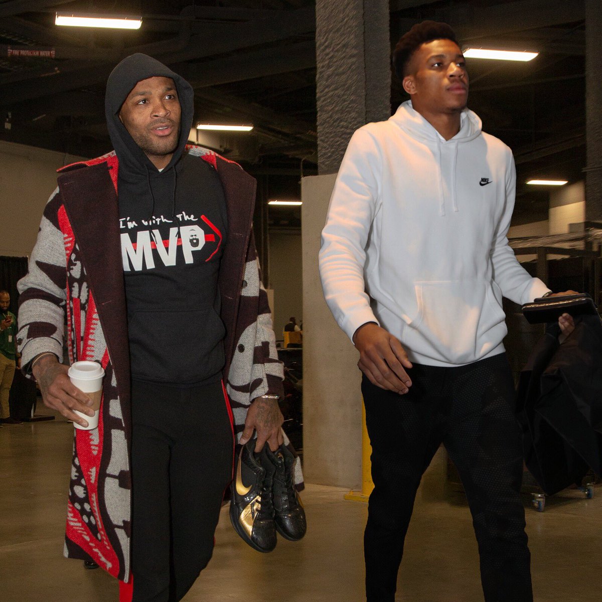 Bucks's tweet image. MVP.