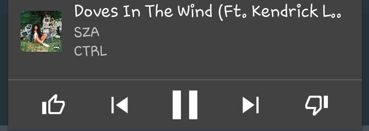Aries_xviii's tweet photo. #DovesInTheWind by @sza still does it for me😌🙌 https://t.co/rDrkzV3Lgu