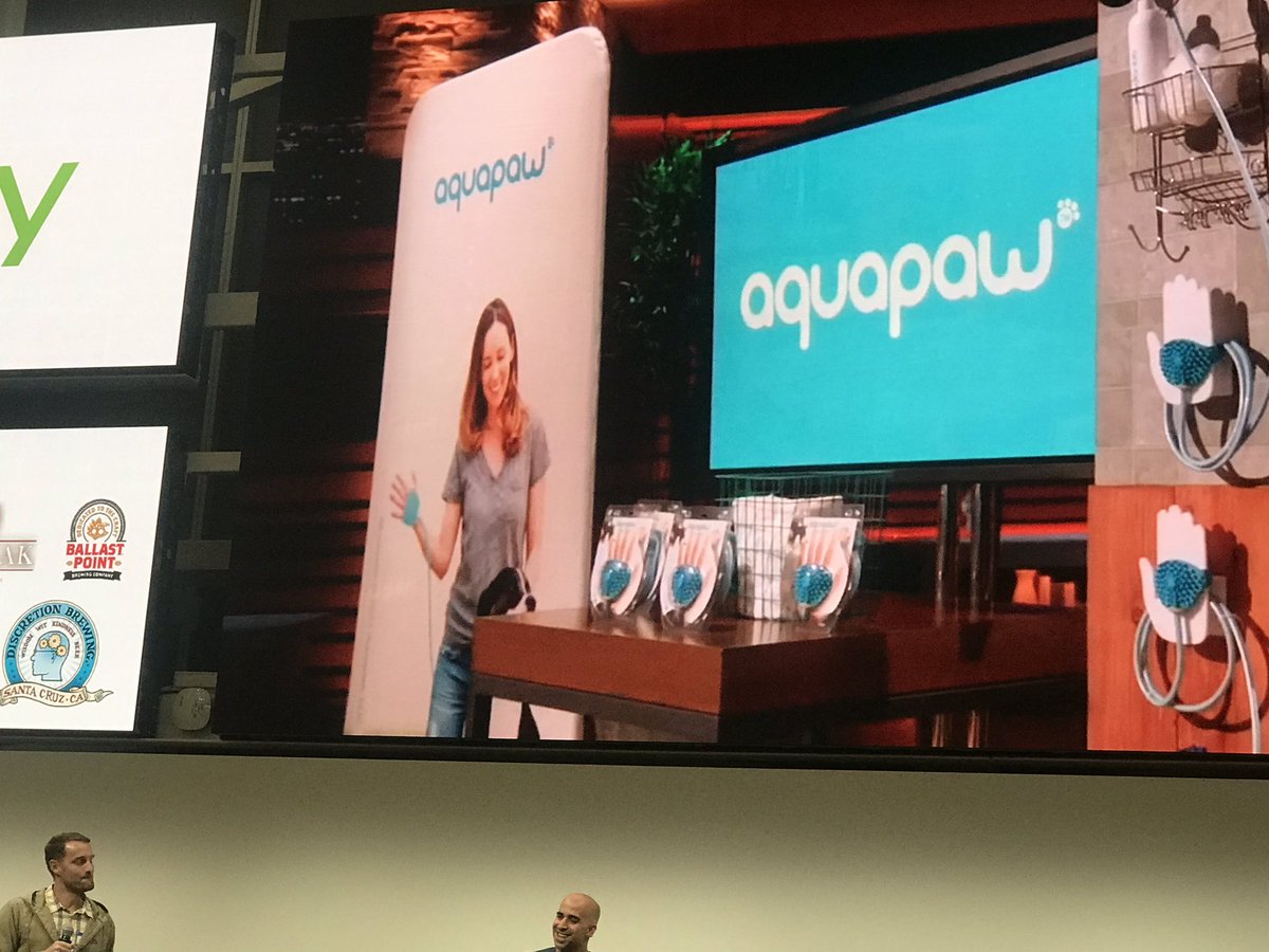 lifemixologist's tweet image. This is a follow up from a Shark Tank episode...cool! #pitchtank @therealaquapaw