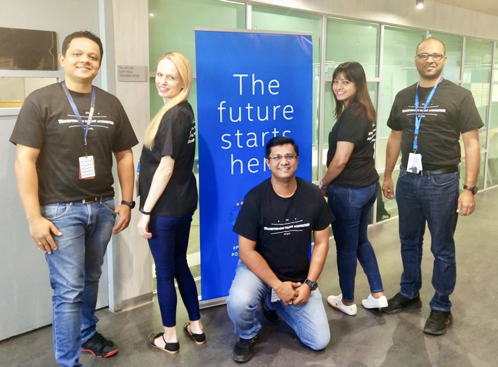 ambily_c's tweet image. Teamwork makes the Dreamwork...Day3...⚡️#Transformation #Talentfirst #pipelineoverreqs #IAmIntel