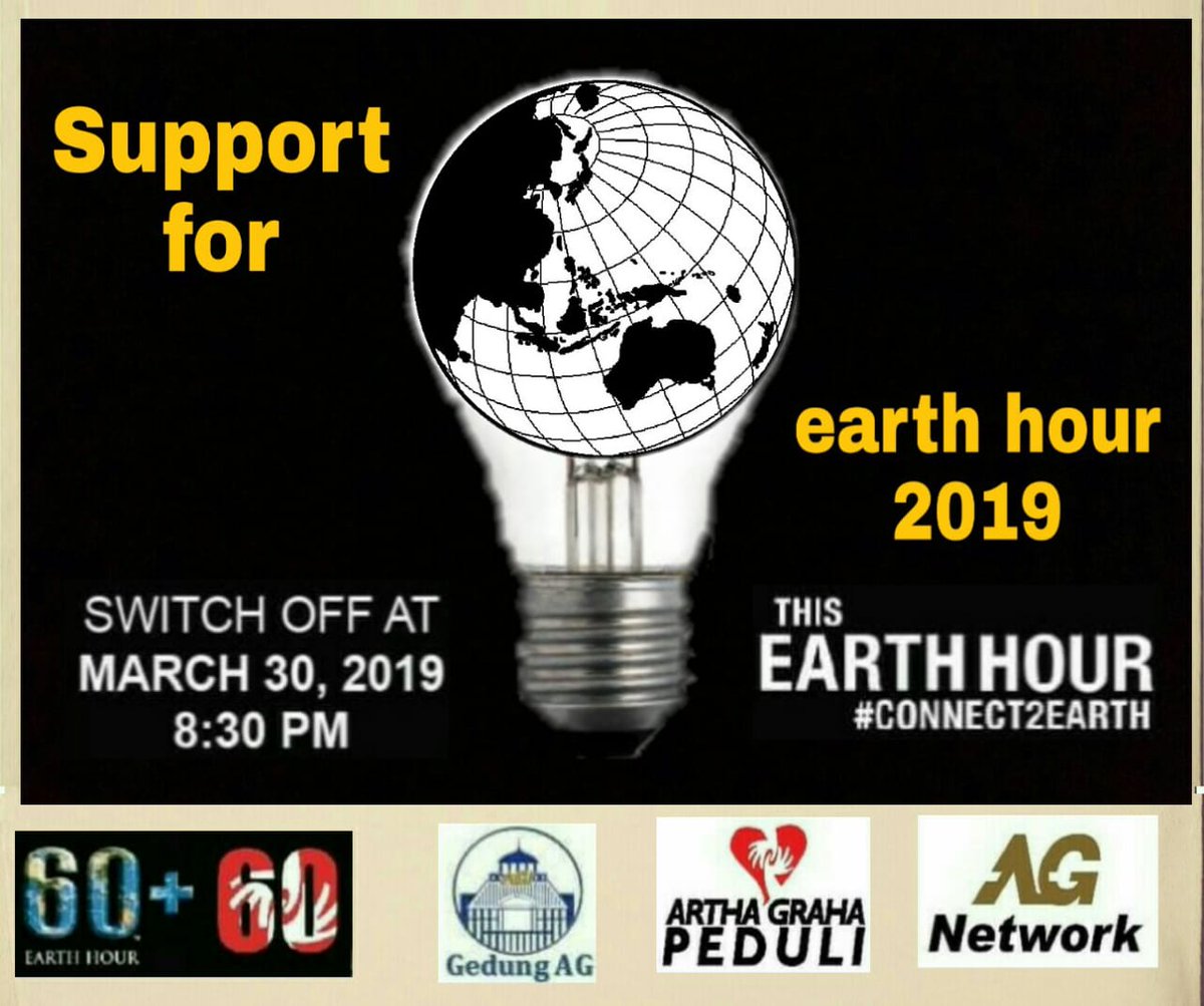 vanessa_v2h's tweet photo. #agpearthHour
#connect2earth
#earthhour2019
#earthhour
#agpeduli 
#changeclimatechange https://t.co/JnVFfxdAVI