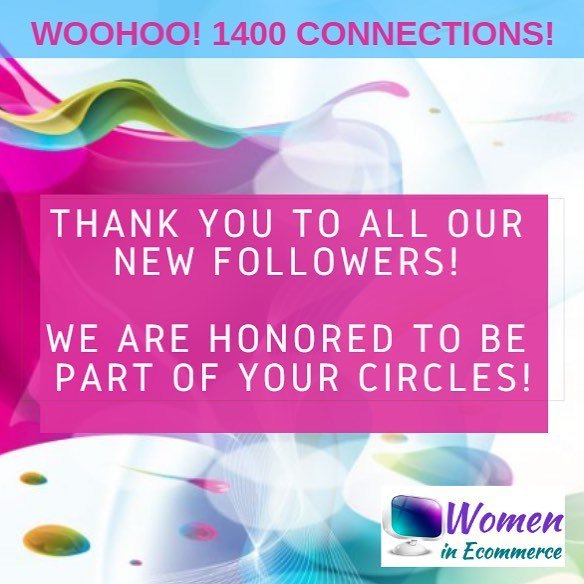 HeidiRichards's tweet photo. THANK YOU TO ALL OUR NEW FOLLOWERS! 1400 Whoohoo!
WE ARE HONORED TO BE PART OF YOUR CIRCLES!
#femaleentrepreneur #shemeansbusiness #womenwhowork #womeninbusiness #thisgirlmeansbusiness #girlboss #inspiringwomen #inspiringtheworld #entrepreneur #makeith… https://t.co/R4bwMnTU5F https://t.co/RGaXvWMFga