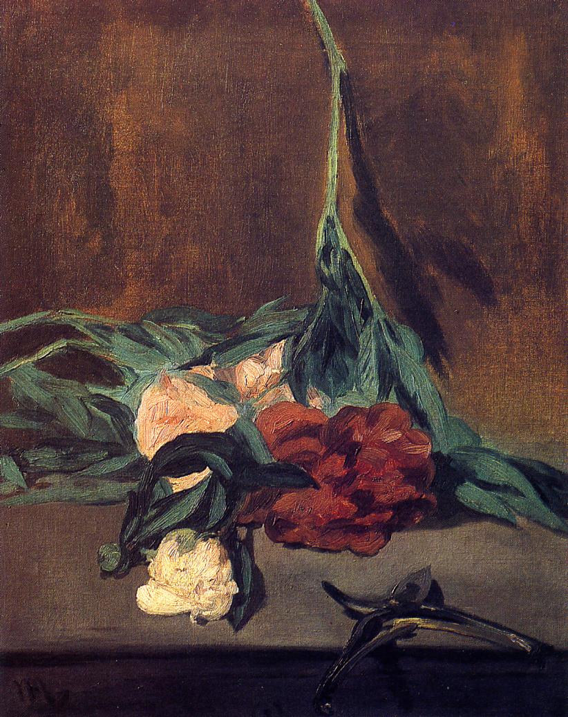artDatabase_App's tweet photo. Peony Stems and Pruning Shears (1864) from Manet on #artDatabaseApp #ArtIsLife #greatArtwork https://t.co/yZUPtjgBos
