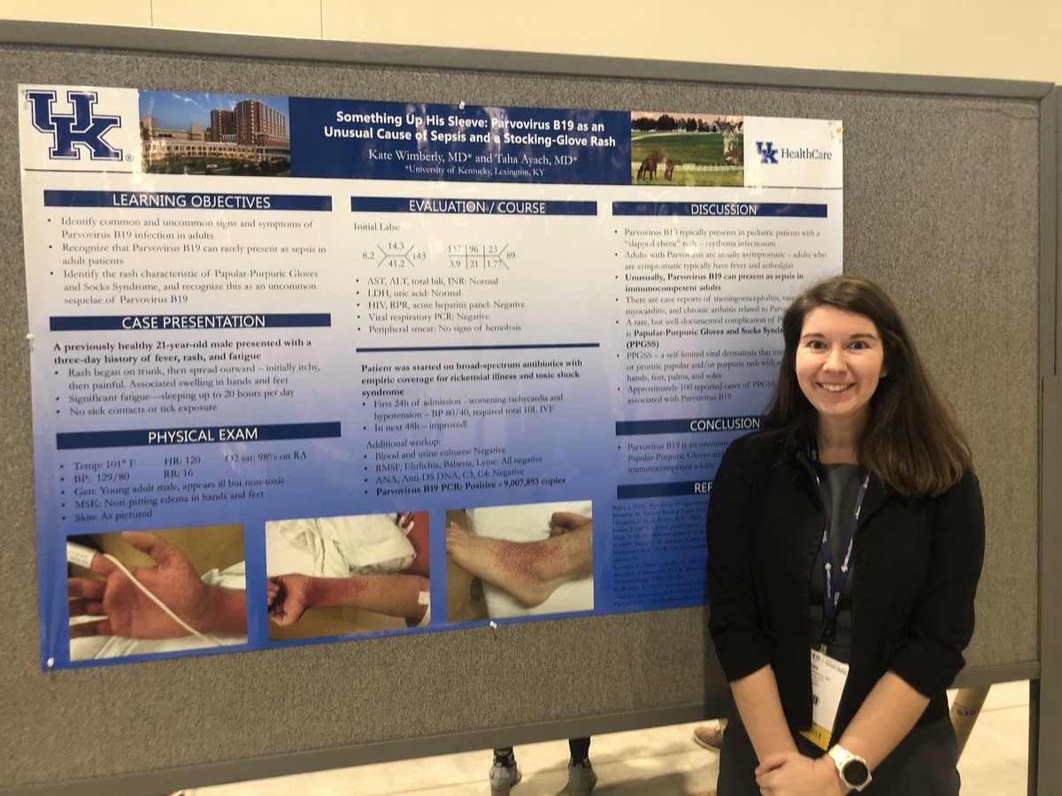 kate_wimberly's tweet photo. Love love me some hospital medicine, love when I get to be an internist and a pediatrician in the same day, and love that I get to do this for my real job next year!! #hm29 @UKHospitalists https://t.co/XlKBRzthoI
