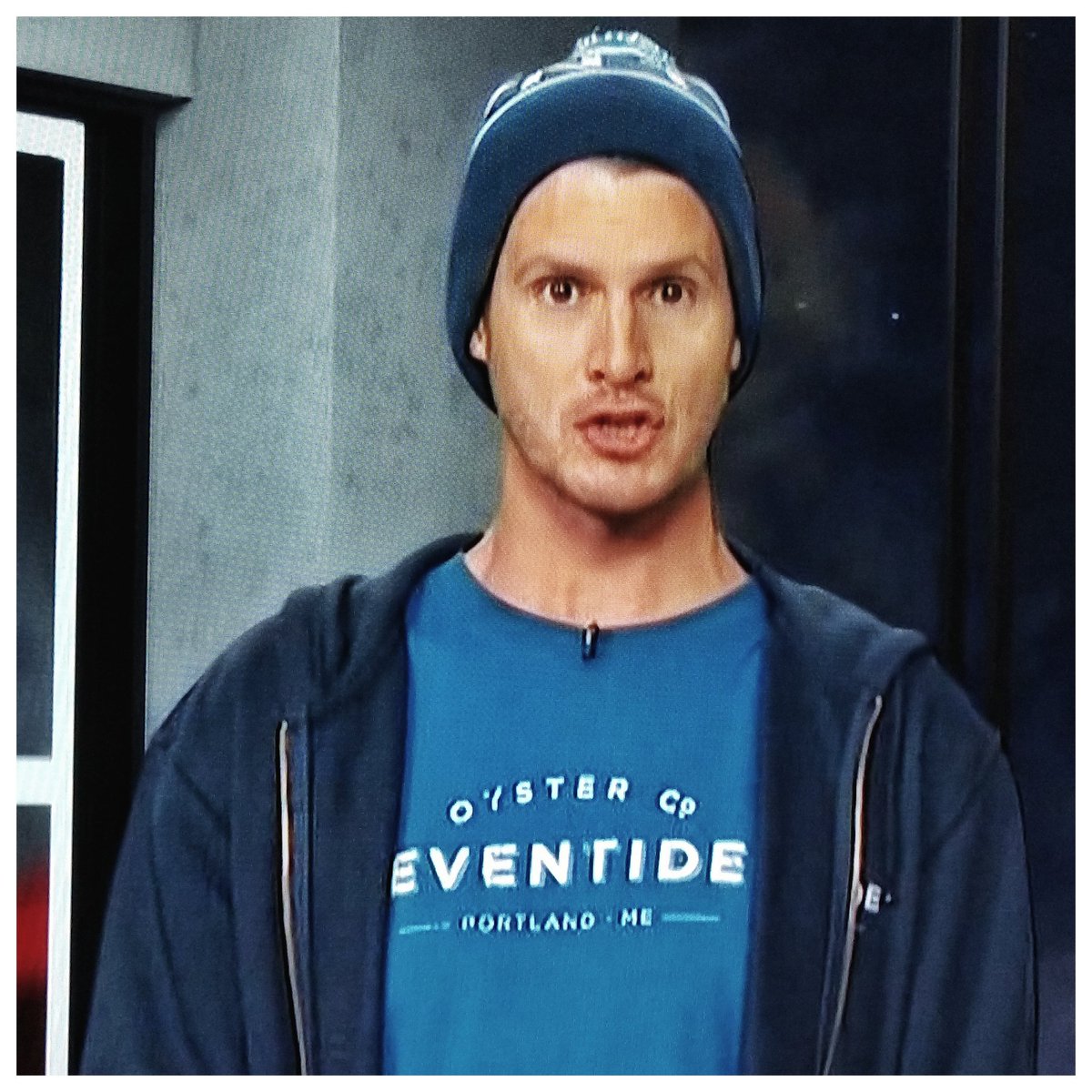 Table6Designs's tweet image. Hey look! Without our printing, @danieltosh would basically be naked.

@EventideOyster brand and apparel design by @MightMain 

Lovingly screen printed by @Table6Designs