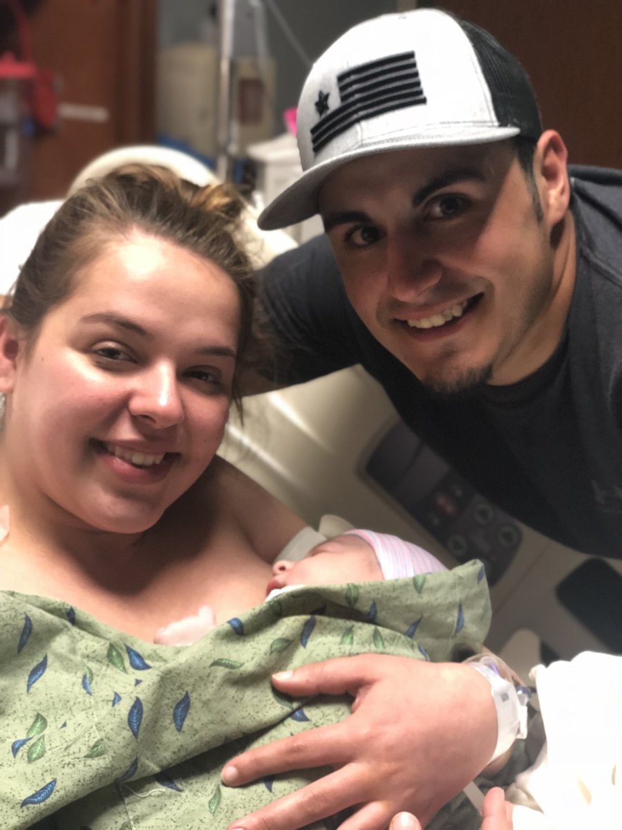 egbertram_10's tweet photo. Maddox Cole Hall, born 3/25/19 @ 11:30 pm, weighing 8 lbs, measuring 20 inches and lookin just like mommy💙 We love you so much son! https://t.co/dJIe1JkXZx