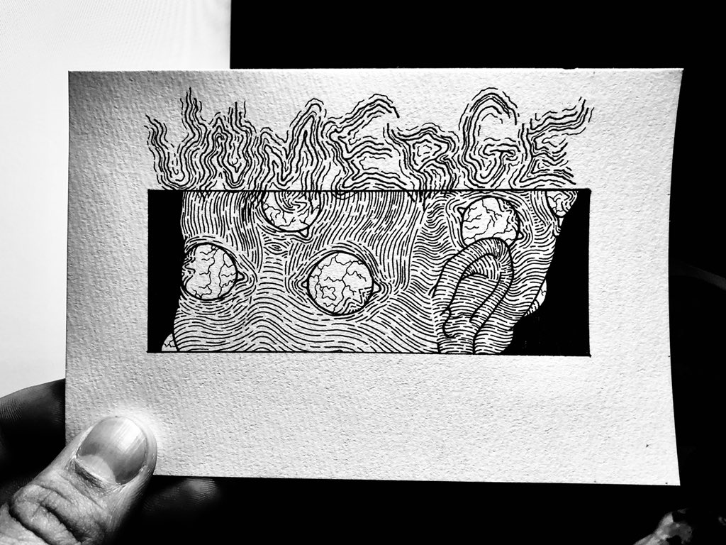 PIECUT_TOM's tweet image. " 気付けば赤 "

@UNMERGE_jp 

#MyArt #UNMERGE #ファンアート