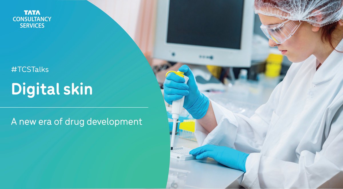 TCS_ANZ's tweet photo. TCS’s new digital skin computer eliminates the need for animal testing, drastically shortens the time taken to deliver new drugs to the market & reduces the invasiveness of drug delivery to patients. Find out more here https://t.co/QHWS5PhqVw
#DigitalSkin #Innovation #tcsTalks https://t.co/Plmf9sZg22
