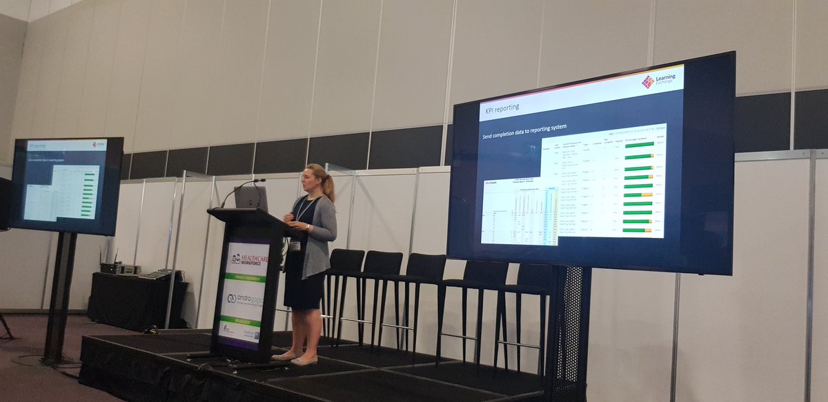 androgogue's tweet image. Great having Nerida Bardon speak at today’s @AustHealthWeek expo, discussing Leveraging Your LMS to Provide Streamlined Learning and our work  with @AlfredHealth   
#LMS #StreamlinedLearning #Totara #Education #AHCW19 #AlfredHealth @totaralearning @totaralms