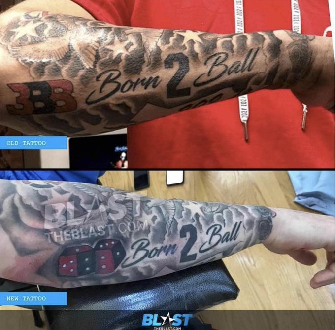 Image: LaMelo Ball Shows Off Enormous New Chest Tattoo | News, Scores,  Highlights, Stats, and Rumors | Bleacher Report