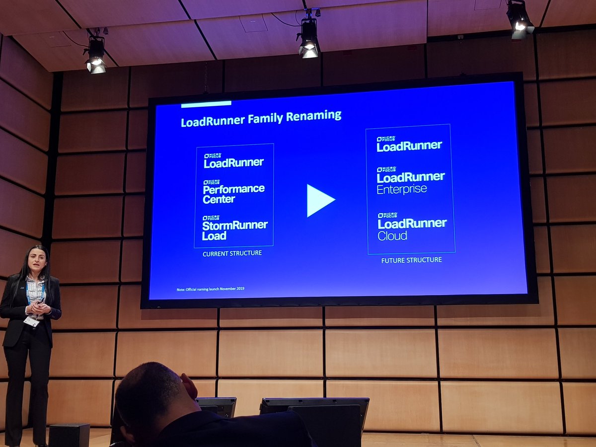 Vicky Giavelli's presentation at Micro Focus conference in Vienna