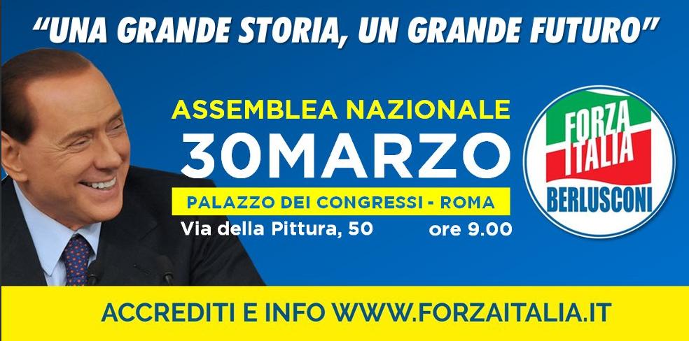 Rinnovamento_FI's tweet photo. UNA GRANDE STORIA, UN GRANDE FUTURO.

🇮🇹 Assemblea Nazionale 🇮🇹
@forza_italia 

📍Roma, Palazzo dei Congressi https://t.co/MqffAl6h5o