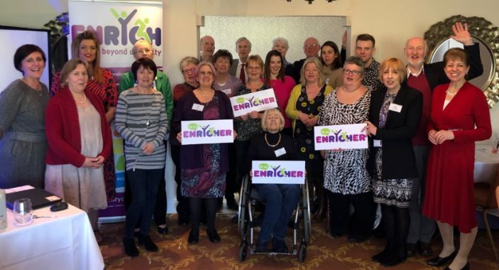 EnrychHQ's tweet photo. A wonderful day yesterday at our Enrych Day 2019 - a chance to get together, share ideas, network and celebrate the work of Enrych. Thanks to everyone who came and took part in the day! https://t.co/Ene79YiKNS