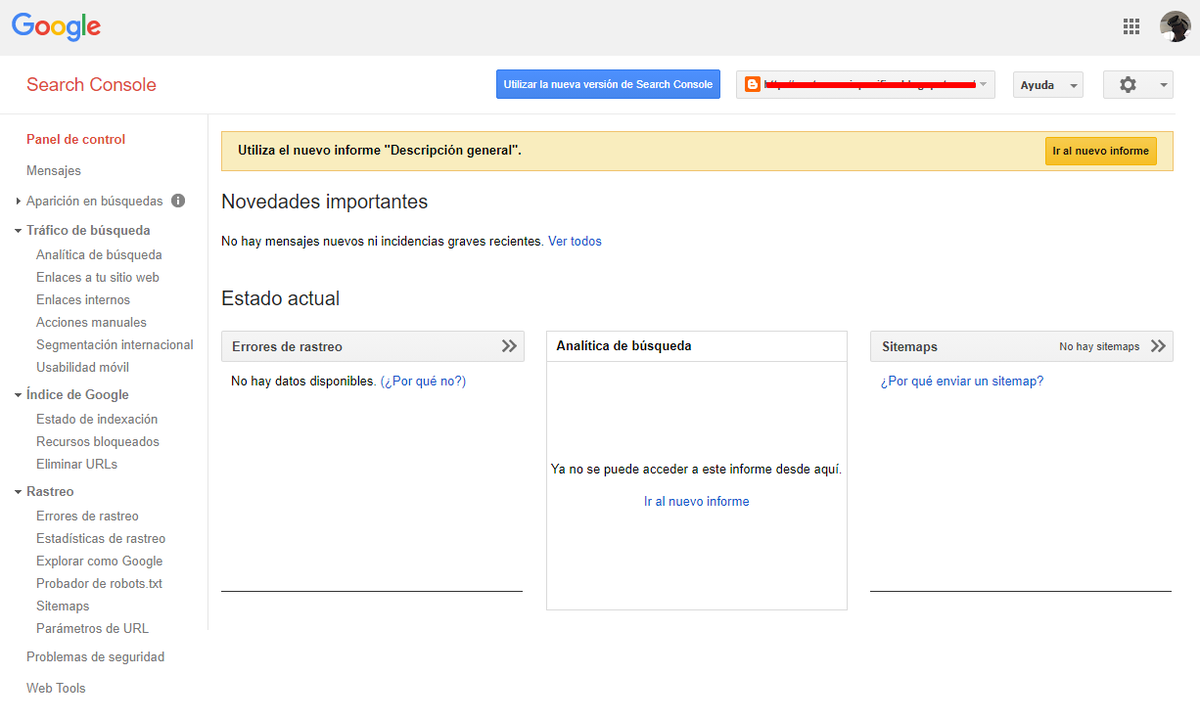 ManuPerez's tweet image. Fue muy bonito mientras duró #WebMasterTool, peleas intensas y celebraciones muy gratas. Mañana se "supone" que se va la antigua interfaz de Search Console, y toca despedirse ¿Con qué mejor recuerdo te quedas de la versión antigua? #SEO