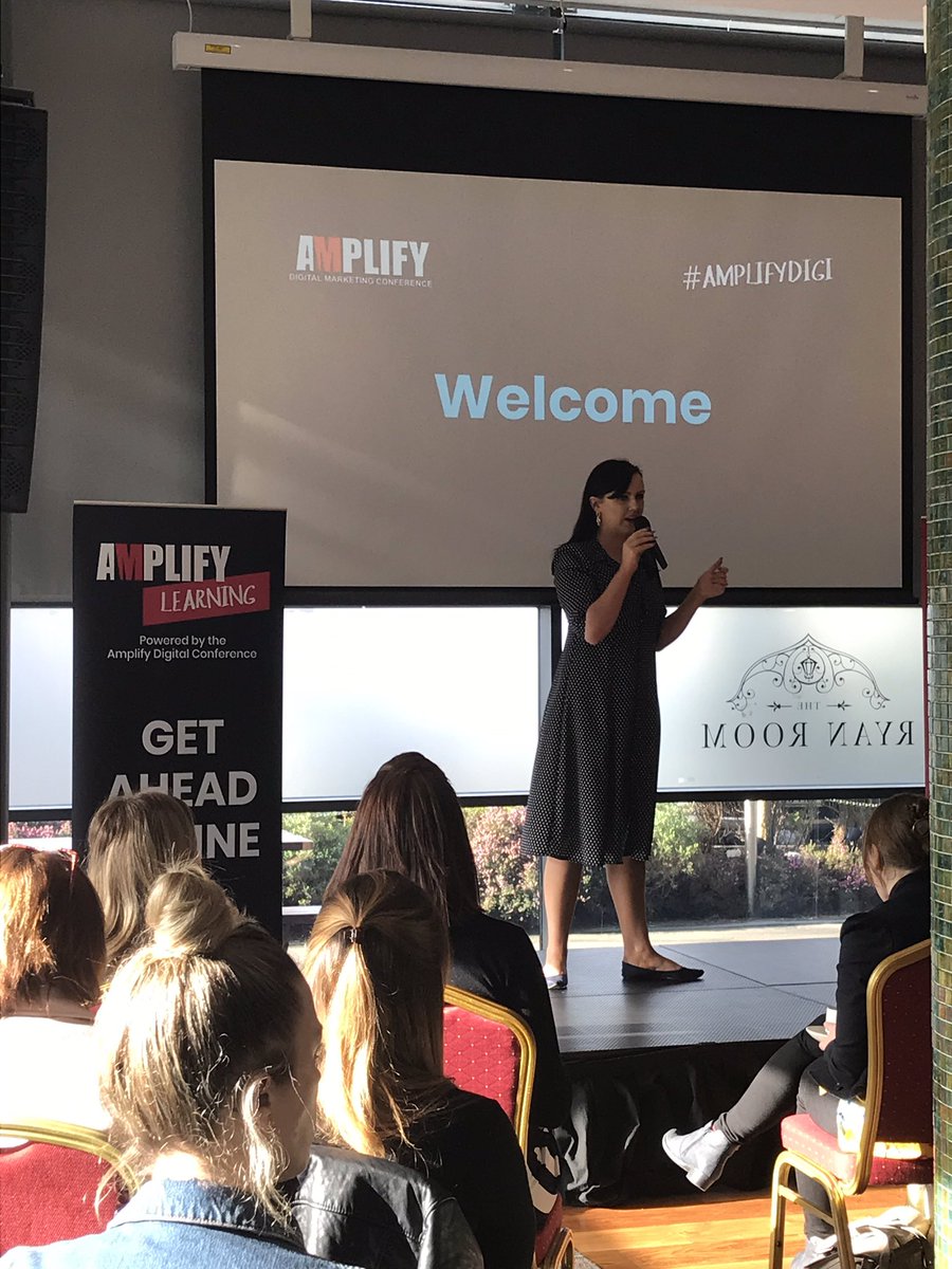 HopkinsComms's tweet image. Excited for the @AmplifyDigiConf today at the @ConnachtHotel Galway. Stay tuned as @Muriel_Foley will be speaking about Paid Social just before lunch 🙋🏼‍♀️🎤 #AmplifyDigi