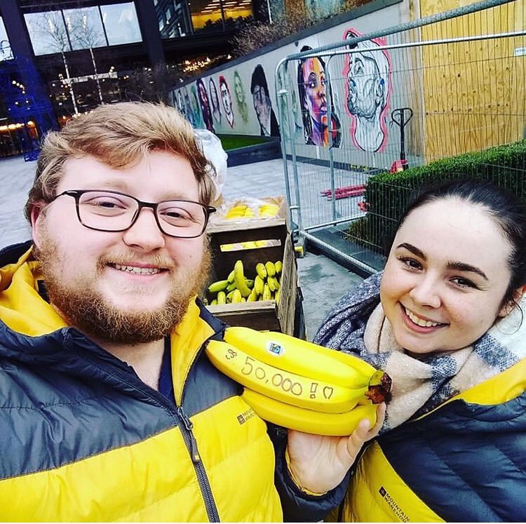 BaxterStorey's tweet image. 🍌 Go bananas for bananas 🍌Our banista team have reached a milestone... 50,000 bananas given away to date! 👏🏽 #communityproject #banista #bananas #welovethisbusiness