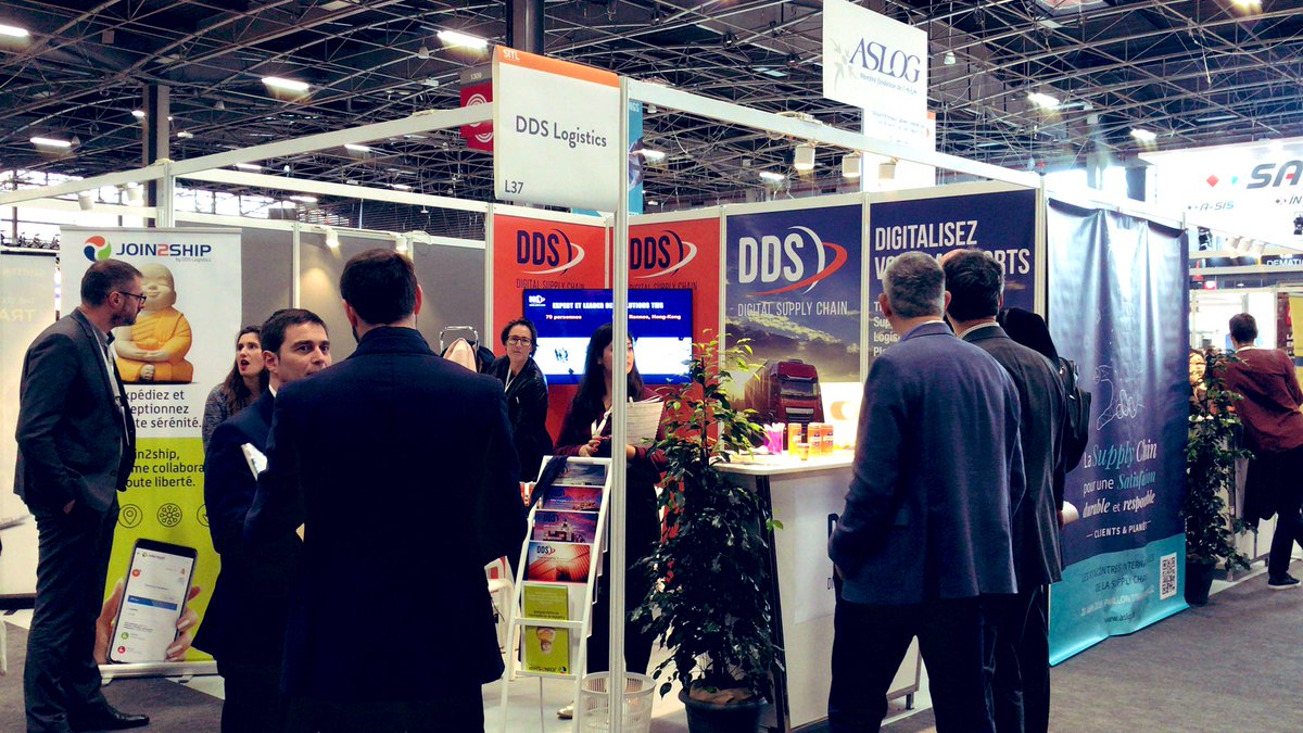 ddssupplychain's tweet photo. Deuxième journée @SITLevents !Retrouvez notre équipe sur le STAND L37 #ddslogistics #join2ship #SITL19 #SITL2019 https://t.co/OQmZ1Serie