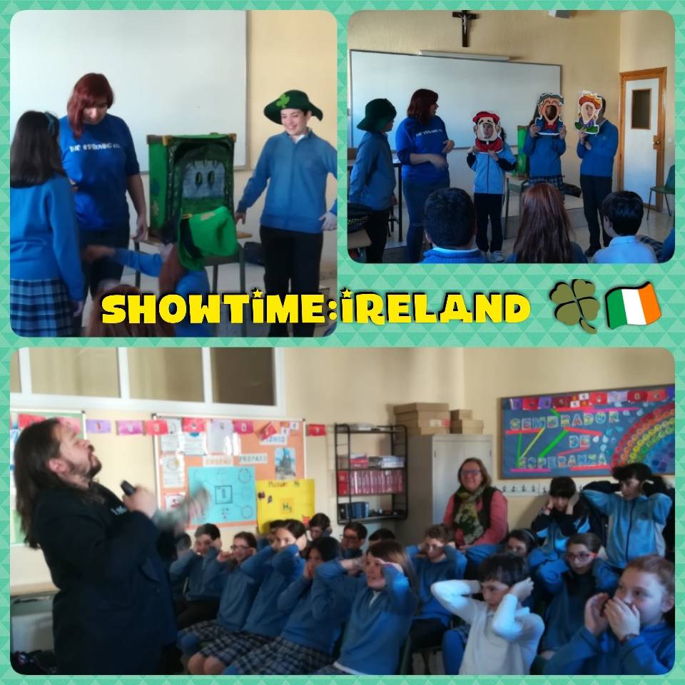 SagradoCMadrid's tweet image. Today in EP we are enjoying a #showtime: a day full of performances in english around Irish culture. #bilingualProgram