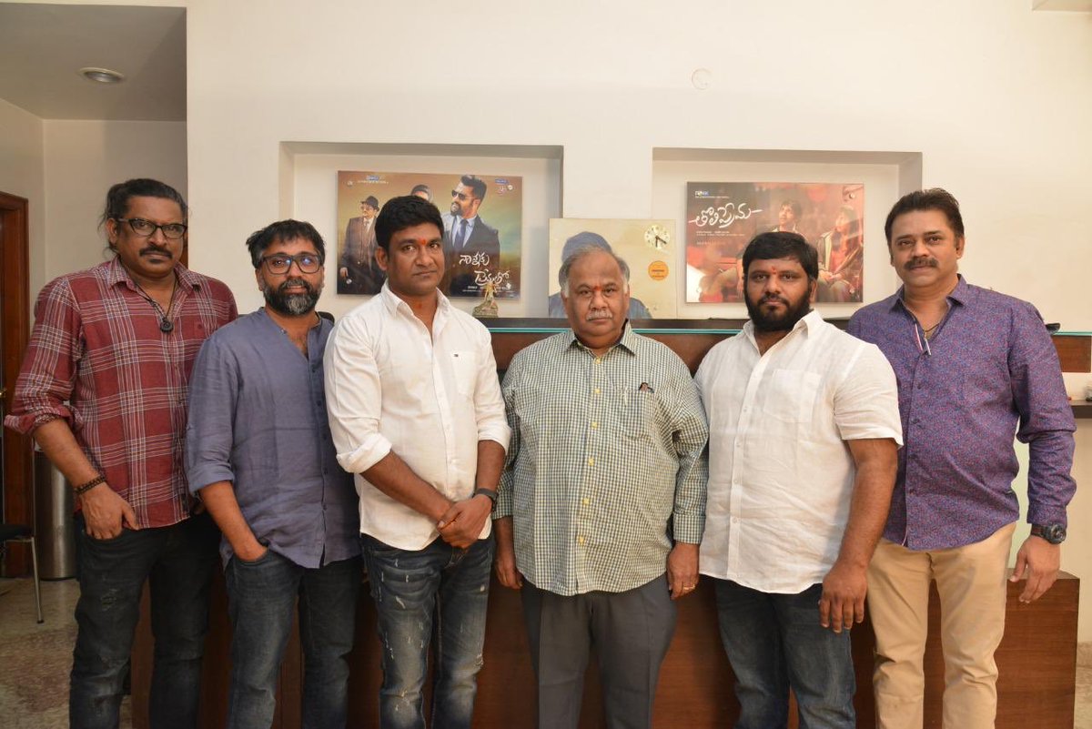 AndhraBoxOffice's tweet photo. SVCC Production No. 26 staring @YoursGopichand has completed Puja formalities. #BinuSubramanyam Direction Debut and #SatishK camera. Regular shoot from June.

#SVCC26 https://t.co/SgHLpqd6Tb