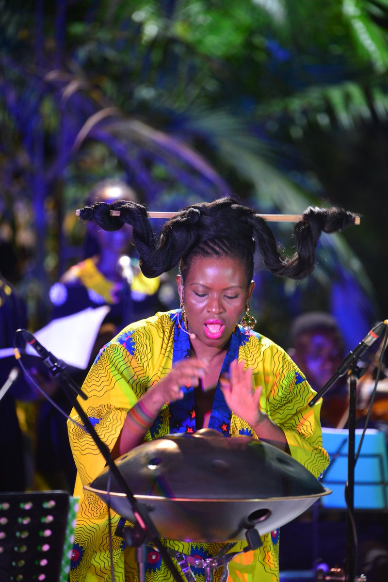 UKinNigeria's tweet photo. First ever Pidgin Opera performed in #Lagos by Song Queen Helen Epega of @venusbushfires @emc3nigeria yesterday was indeed magical. The UK is excited to host &amp; support a development process of creative industries aimed at growing the Nigerian economy.

#SongQueenAPidginOpera https://t.co/RLsz8FlbcK
