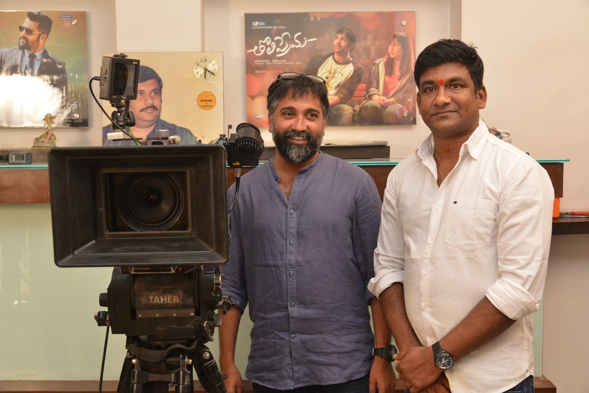 cinesarathi's tweet photo. @YoursGopichand has completed its Puja formalities. Debutant #BinuSuramanyam is directing the film and #SatishK handles the camera. Regular shoot begins from June. Stay tuned for more details! @SVCCofficial #SVCC26 @cgpraveenk @cinesarathi https://t.co/qWlRPUQRyy