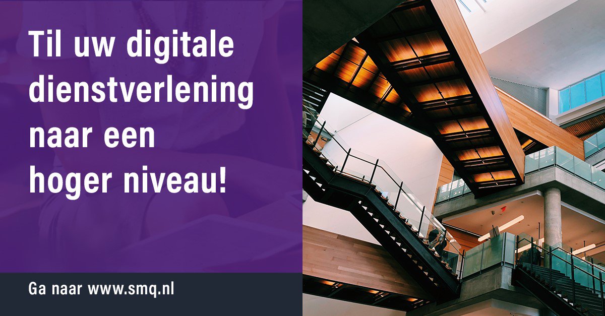 Stel uw klant meer centraal en werk tegelijkertijd efficiënter! SMQ maakt (semi)overheden elke dag een beetje beter door als partner op te treden en te zorgen voor de juiste informatie op het juiste moment. Uw doel is ons doel.