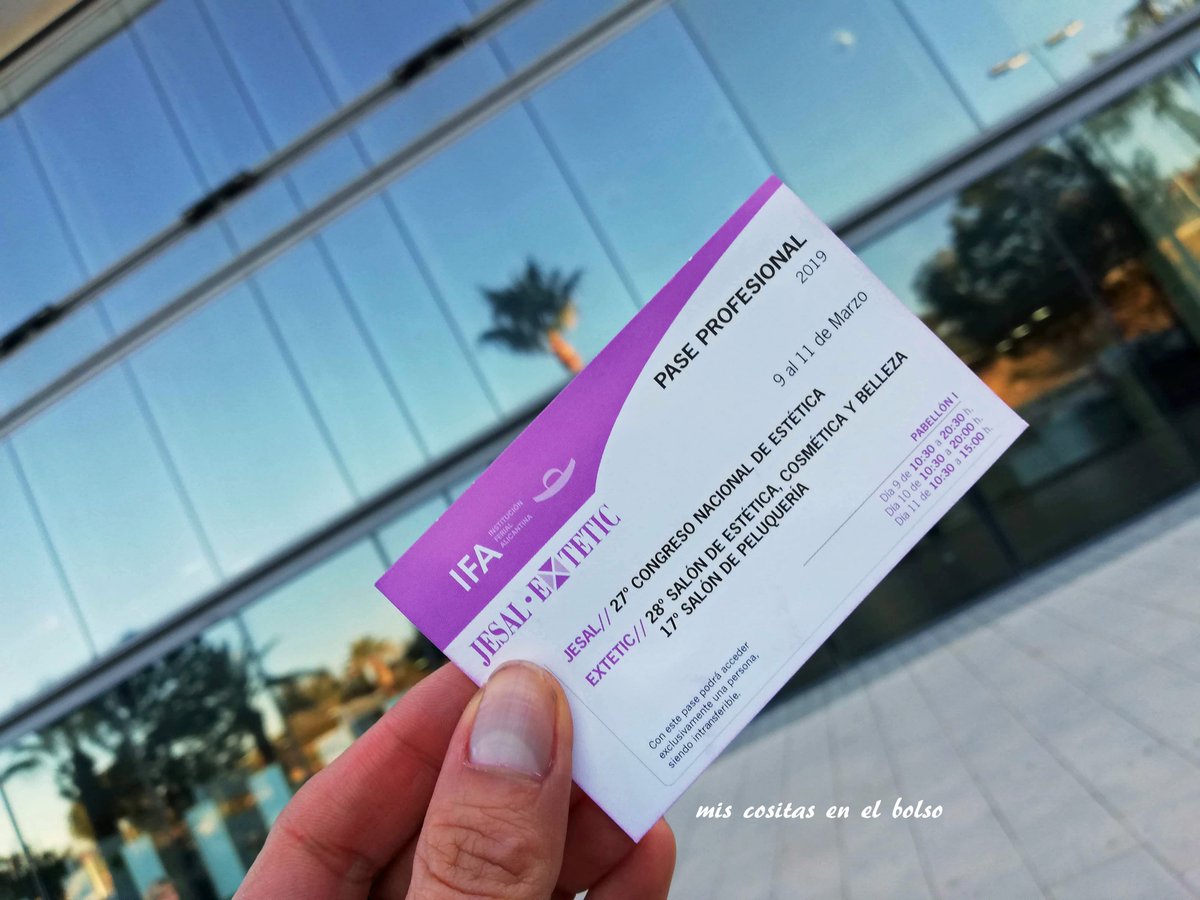 miscositasbolso's tweet photo. Hoy en el blog os cuento mi paso por #jesalextetic que me dejo grandes novedades y descubrimientos. En @IFA_Feria Y es que en todas las ferias de muestra descubrimos algo nuevo.
https://t.co/Z4UOJnq0wZ https://t.co/onrY8jky9V