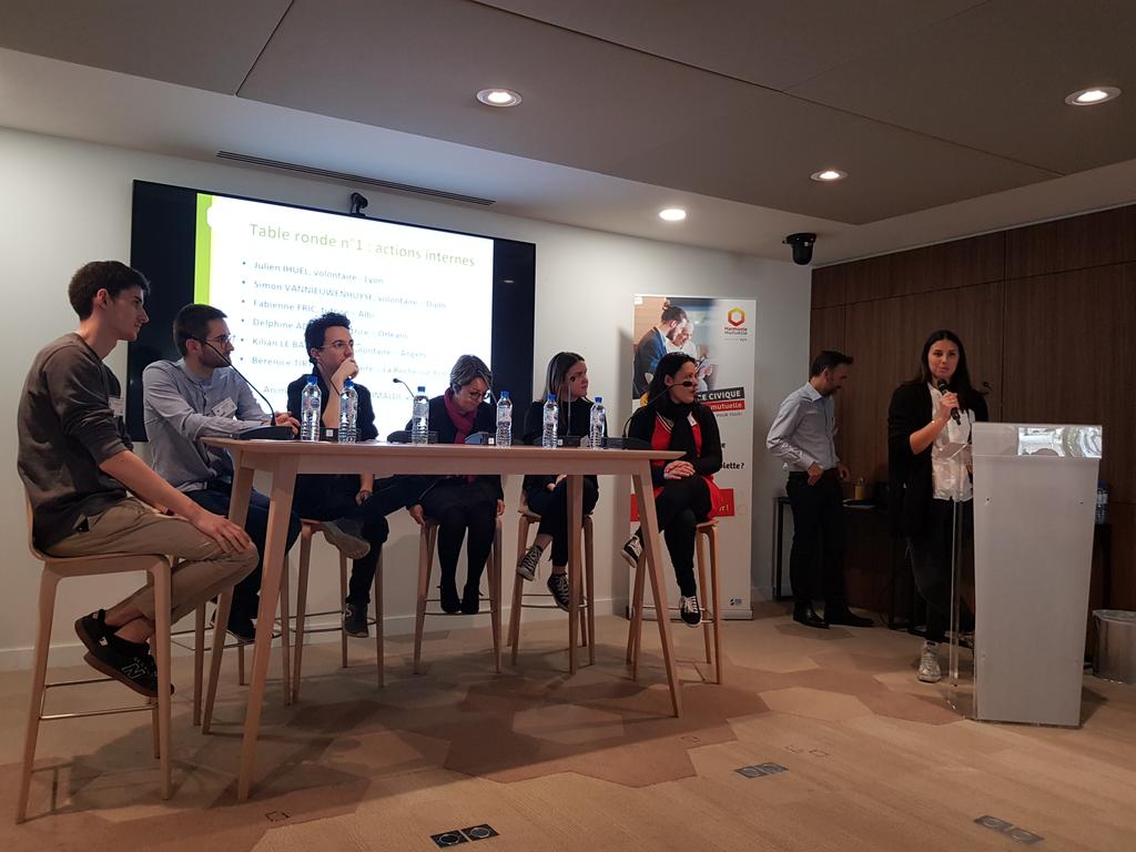 #LePouvoirDetreUtile journée de rassemblement ce jour à #Paris pour nos jeunes volontaires en #servicesciviques <a href="/hmutuelle/">Harmonie Mutuelle</a> notre mission est essentielle pour lutter contre la #fracturenumérique #engagés <a href="/HCiviques/">Harmonie Mutuelle Services Civiques</a> <a href="/ServiceCivique/">Service Civique</a>