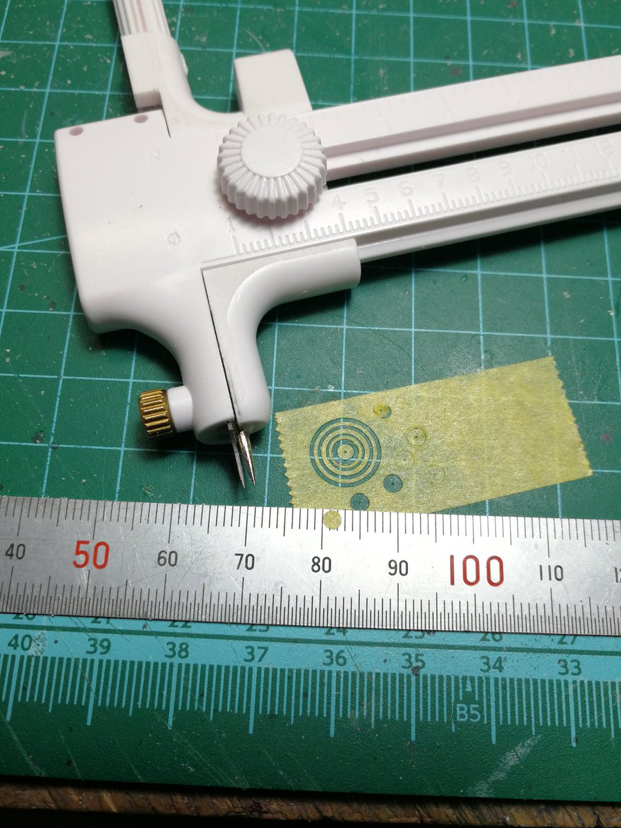 学屋 Re Gek また軽率にダイソーのサークルカッターを改造 小径が切れると超便利よ T Co Ulrhabwxd6