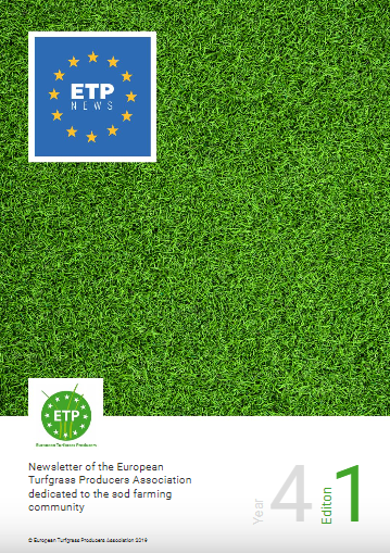 ETProducers's tweet photo. NEW: The first 2019 edition of the #ETP newsletter. With more info about the upcoming ETP Farmtour in Oslo & much more. Read here: https://t.co/mSPSg37nlX
#turf #EuropeanTurfgrassproducers #ETPTurf https://t.co/uJvBLLmenK
