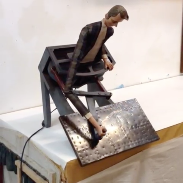 We wanted you to show us projects that you thought we would love and here is one that we thought was great! <a href="/dav_heim/">Dav Heim</a> tagged us in this post by <a href="/tom_haney/">Tom Haney</a>

Tom Haney creates automata, incredible moving artworks. We love Tom's work at Marimo, go check out his profile <a href="/tom_haney/">Tom Haney</a>